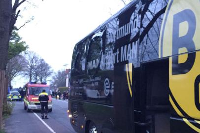 borussia dortmund, ônibus, bus