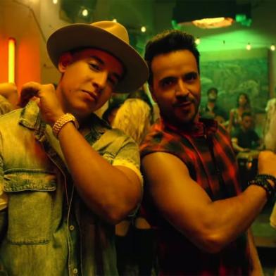 Daddy Yankee (esquerda) e Luis Fonsi, parceiros em 'Despacito' 