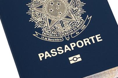 Passaporte brasileiro. 