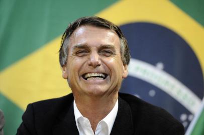  Blumenau - SC - Brasil - 19052017 - Jair Bolsonaro faz comício na vila germânica em Blumenau