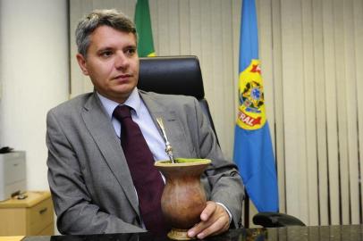  PORTO ALEGRE, RS, BRASIL - 01-06-2017 - Ricardo Andrade Saadi, novo superintendente da Polícia Federal no RS (FOTO: RONALDO BERNARDI/AGÊNCIA RBS)