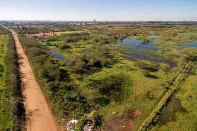  Charqueadas, RS, BRASIL, 12/06/2017 : Área onde presídio federal deve ser construído em Charqueadas. (Omar Freitas/Agência RBS)Local: Charqueadas