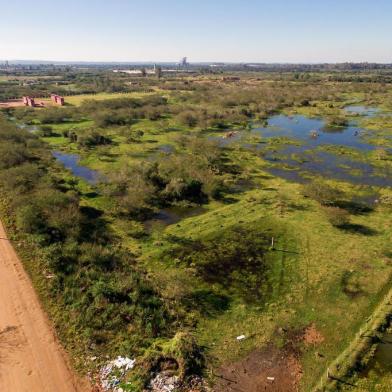  Charqueadas, RS, BRASIL, 12/06/2017 : Área onde presídio federal deve ser construído em Charqueadas. (Omar Freitas/Agência RBS)Local: Charqueadas