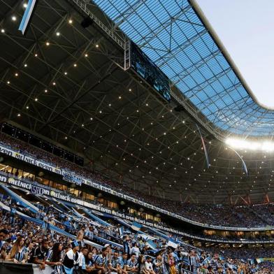  PORTO ALEGRE, RS, BRASIL - 25-06-2017 - Grêmio recebe o Corinthians na Arena em final antecipada do Brasileirão. (FOTO: MATEUS BRUXEL/AGÊNCIA RBS)