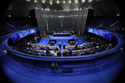  

Plenário do Senado 
Plenário do Senado durante sessão deliberativa ordinária.
 
Foto: Marcos Oliveira/Agência Senado.