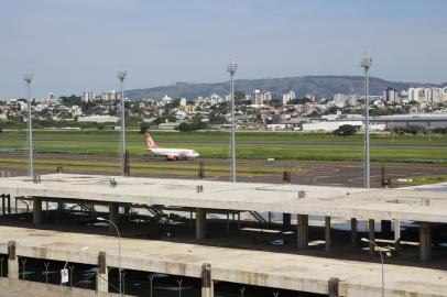  PORTO ALEGRE, RS, BRASIL 15/03/2017 -  Obras no Aeroporto Salgado Filho - concessão à iniciativa privada. (FOTO: ANDERSON FETTER/AGÊNCIA RBS).