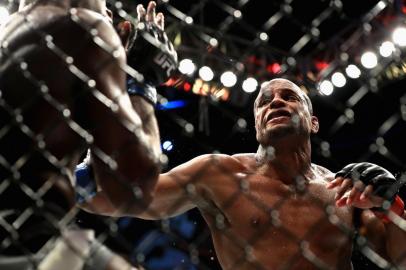 ANAHEIM, CA - JULY 29: Jon Jones looks on prior to a fight against Daniel Cormier in the Light Heavyweight title bout during UFC 214 at Honda Center on July 29, 2017 in Anaheim, California.   Sean M. Haffey/Getty Images/AFP