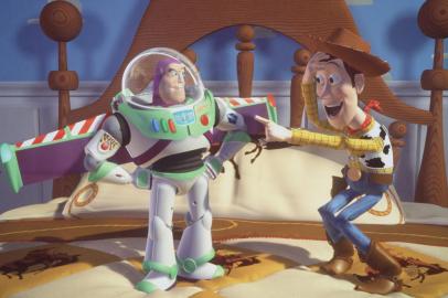 26.10.1995 - DivulgaÃ§Ã£o / Cromo - SC - Cinema - Desenho Animado - Toy Story, Um Mundo de Aventuras