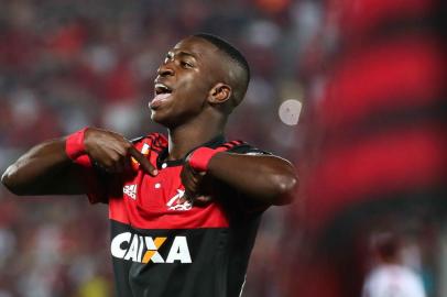 Vinicius Junior, jogador do Flamengo