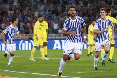 futebol, willian josé, real sociedad, campeonato espanhol, 25082017