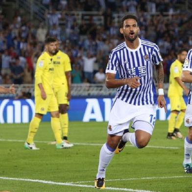 futebol, willian josé, real sociedad, campeonato espanhol, 25082017