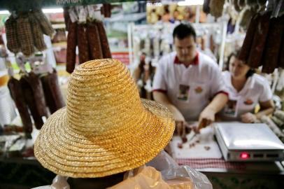  ESTEIO, RS, BRASIL - 30-08-2017 - 40ª Expointer parque de Exposições Assis Brasil. Agricultura familiar. (FOTO: FÉLIX ZUCCO/AGÊNCIA RBS)