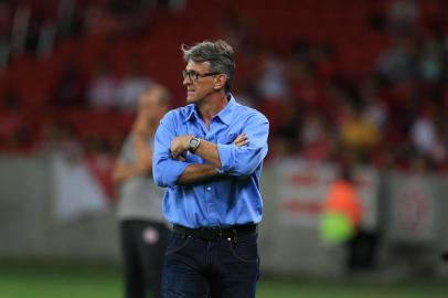  

PORTO ALEGRE, RS, BRASIL - 01-04-2015 - Campeonato Gaúcho - 6ª Rodada - Internacional x Ypiranga no estádio Beira-Rio.(FOTO:FERNANDO GOMES/AGÊNCIA)
Técnico Leocir DallAstra