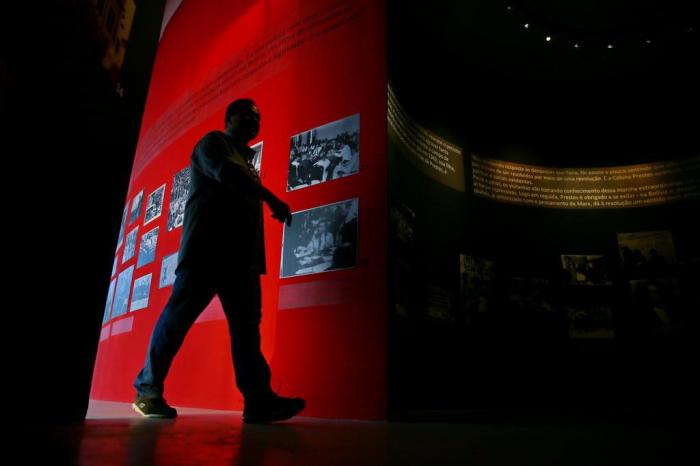  

PORTO ALEGRE - BRASIL - Memorial Luiz Carlos Prestes. (FOTO LAURO ALVES)