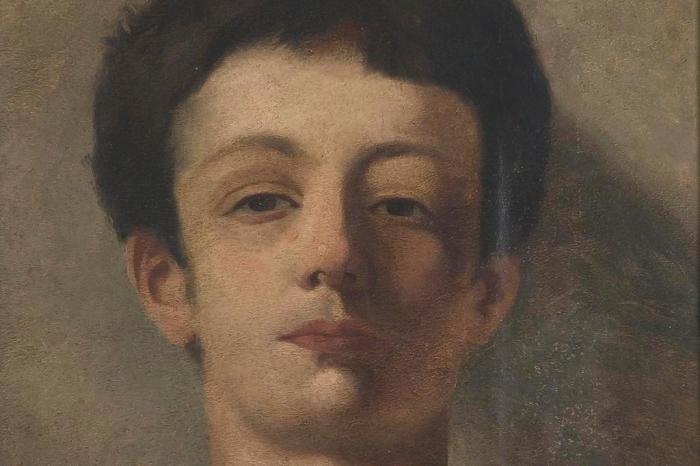 Obra que estará na exposição Queermuseu, do Santander Cultural, a partir de 15 de agosto de 2017.
PEDRO AMÉRICO
Busto de Jovem, 1889
Óleo sobre cartão
45,5 x 33 cm
Acervo Pinacoteca Ruben Berta, Prefeitura de Porto Alegre, RS