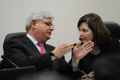 Rodrigo Janot e Raquel Dodge