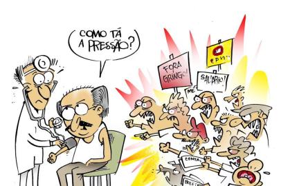 Charge Iotti segunda 18 de setembro de 2017.