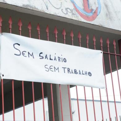  

CAXIAS DO SUL, RS, BRASIl (18/09/2017) Greve nas Escolas Estaduais. Escolas Cristovão de Mendoza e Imigrante aderem a greve do magistério gaúcho. (Roni Rigon/Pioneiro).