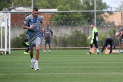  

PORTO ALEGRE, RS, BRASIL, 18-09-2017. Grêmio treina no CT Luiz Carvalho com o jogadior Luan. (JEFFERSON BOTEGA/AGÊNCIA RBS)