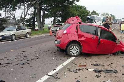 Acidente na BR-290 em Eldorado do Sul