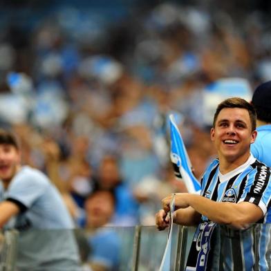  

PORTO ALEGRE, RS, BRASIL, 20-09-2017. Grêmio joga contra o Botafogo na Arena pelas  quartas da Libertadores da América. (ANDRÉ ÁVILA/AGÊNCIA RBS)