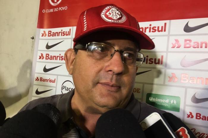 Guto Ferreira, após o jogo contra o Náutico, em Caruaru (PE)