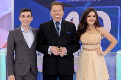 Maisa Silva, Sílvio Santos e Dudu Camargo