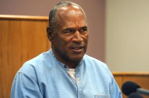 O.J. Simpson looks on during his parole hearing at the Lovelock Correctional Center in Lovelock, Nevada on July 20, 2017.
Disgraced former American football star O.J. Simpson was granted his release from prison  after serving nearly nine years behind bars for armed robbery. A four-member parole board in the western US state of Nevada voted unanimously to free the 70-year-old Simpson after a public hearing broadcast live by US television networks. / AFP PHOTO / POOL / Jason Bean / RESTRICTED TO EDITORIAL USE - MANDATORY CREDIT AFP PHOTO /POOL/Reno Gazette-Journal/ Jason Bean - NO MARKETING NO ADVERTISING CAMPAIGNS - DISTRIBUTED AS A SERVICE TO CLIENTS