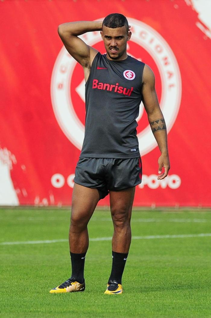  

PORTO ALEGRE, RS, BRASIL, 26-09-2017. Inter faz treino no CT Parque Gigante. (LAURO ALVES/AGÊNCIA RBS)