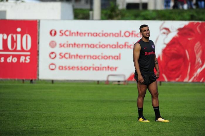  

PORTO ALEGRE, RS, BRASIL, 26-09-2017. Inter faz treino no CT Parque Gigante. (LAURO ALVES/AGÊNCIA RBS)