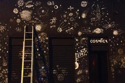 Fachada Bar Cósmica, que inaugura no dia 5