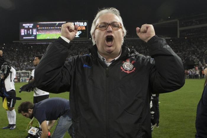    durante o jogo entre Corinthians/SP x Ponte Preta/Campinas, realizado esta tarde na Arena Corinthians, jogo de volta, final do Campeonato Paulista 2017. Juiz: Leandro Bizzio Marinho. Sao Paulo/Brasil - 07/05/2017. Foto: Â© Daniel Augusto Jr. / Ag. Corinthians