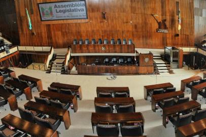 Plenário 20 de setembro, onde ocorrem as votações da Assembleia Legislativa do Rio Grande do Sul.