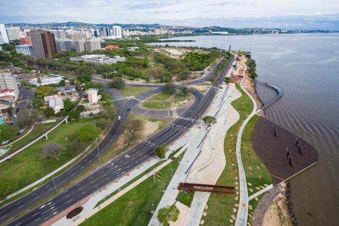 Fotos Do Alto Veja Como Esta A Revitalizacao Da Orla Do Guaiba Gzh