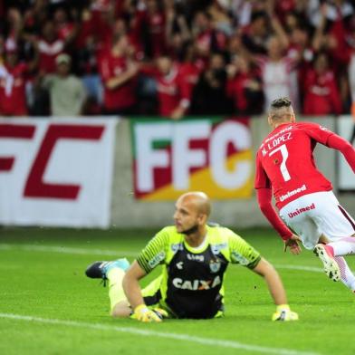  

PORTO ALEGRE, RS, BRASIL - Inter e América-MG se enfrentam no estádio Beira-Rio pela Série B do Brasileirão. (André Ávila/Agência RBS)