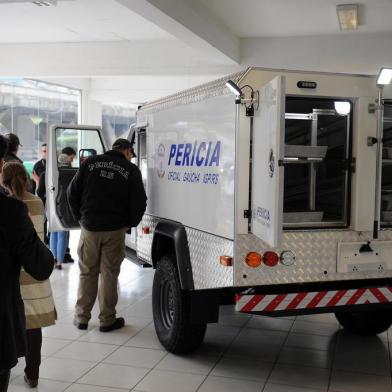  CAXIAS DO SUL, RS, BRASIL 02/10/2017O Instituto-Geral de Perícias (IGP) de Caxias do Sul recebeu hoje a nova viatura na empresa Agrale. (Felipe Nyland/Agência RBS)