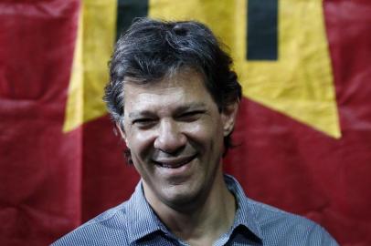  PORTO ALEGRE, RS, BRASIL, 27-09-2017. Ex-prefeito de São Paulo e possível candidato do PT à presidênca, Fernando Haddad, participa de encontro na UFRGS. (CARLOS MACEDO/AGÊNCIA RBS)