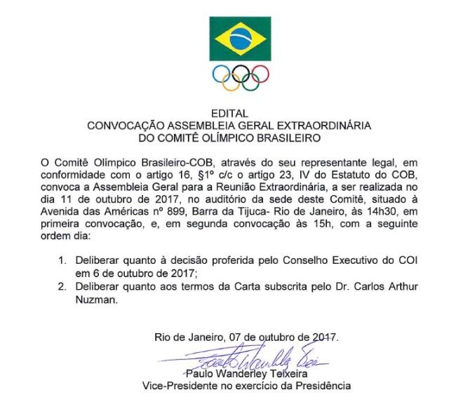 Reprodução / COB