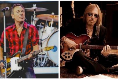  

Imagens dos artistas Bruce Springsteen e Tom Petty.