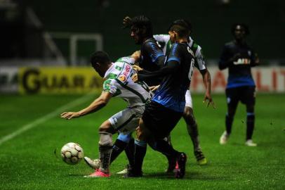  

CAXIAS DO SUL, RS, BRASIL, 13/10/2017. Juventude x Londrina, jogo válido pela série B do Campeonato Brasileiro. (Porthus Junior/Agência RBS)