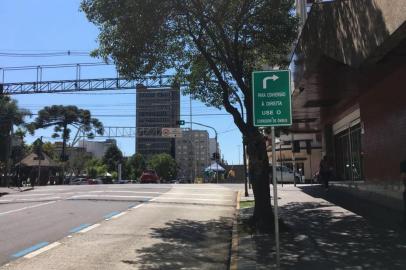 Liberação da conversão na Rua Doutor Montaury