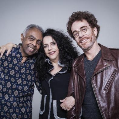 trinca de ases, espetáculo com gilberto gil, gal costa e nando reis