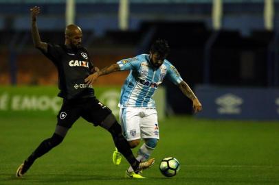  

FLORIANÓPOLIS, SC, BRASIL 18/10/2017. Partida entre Avaí X Botafogo válida pela 29ª rodada do série A do Brasileirão , no estádio da  Ressacada