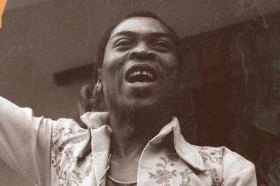 Fela Kuti em capa de CD.