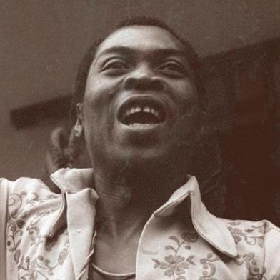 Fela Kuti em capa de CD.