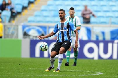  

PORTO ALEGRE, RS, BRASIL, 22-10-2017. Grêmio recebe o Palmeiras na Arena, pelo Brasileirão. Renato escala time quase todo de reservas para enfrentar o time paulista. (FÉLIX ZUCCO/AGÊNCIA RBS)