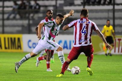  

CAXIAS DO SUL, RS, BRASIL, 24/10/2017. Juventude x Náutico, jogo válido pela 32ª rodada da série B do campeonato Brasileiro e realizada no estádio Alfredo Jaconi. (Porthus Junior/Agência RBS)