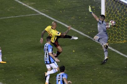  

Guayaquil, 25 de octubre del 2017.- Barcelona SC. perdiÃ³ 3 goles a 0 ante Gremio de Brasil en partido vÃ¡lido por Copa Libertadoresâ¦. Carlos Barros/EL UNIVERSO.