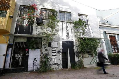  

PORTO ALEGRE, RS, BRASIL, 26/10/2017: Matéria sobre o aumento do número de bares, cafeterias e erestaurantes na região da Vieira de Castro com a Venâncio Aires. Na foto: Casa Musgo