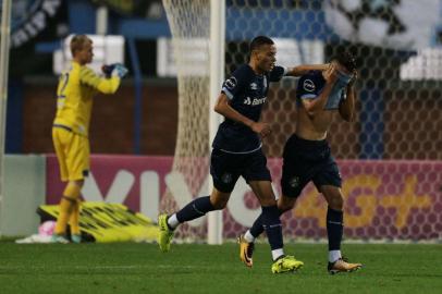  

FLORIANÓPOLIS, SC, BRASIL, 29-10-2017: Avaí x Grêmio pela série A do Brasileirão.